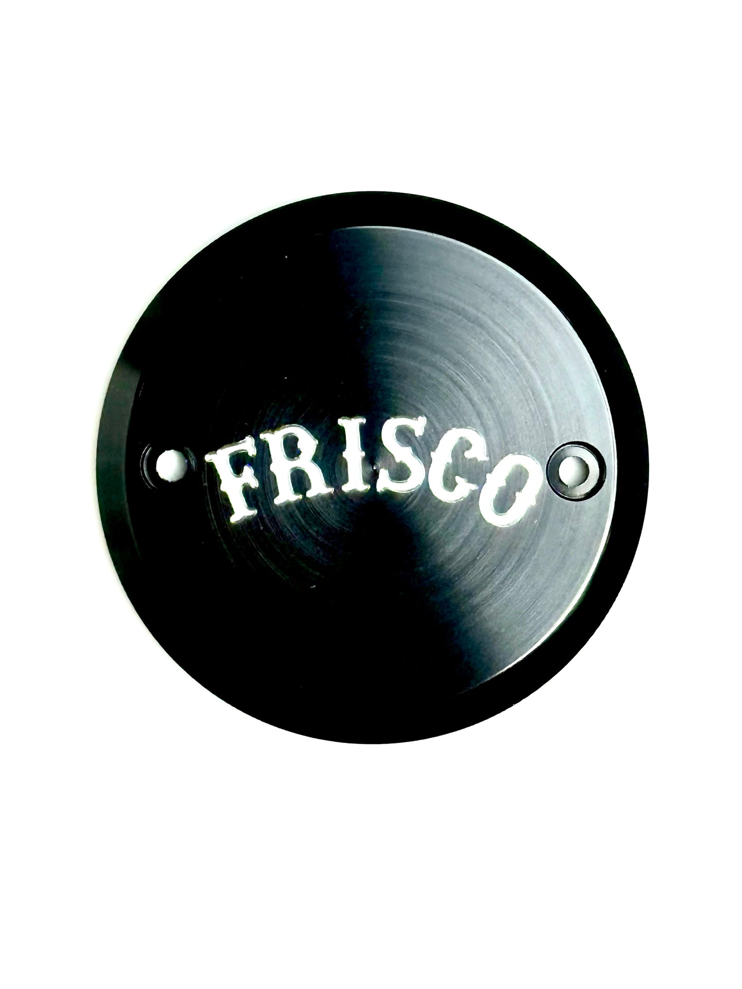 Billet Aluminum FRISCO Twin Cam Points Cover
