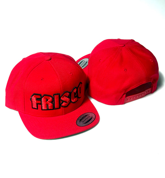 Red FRISCOCHOP OG PUFF SnapBack