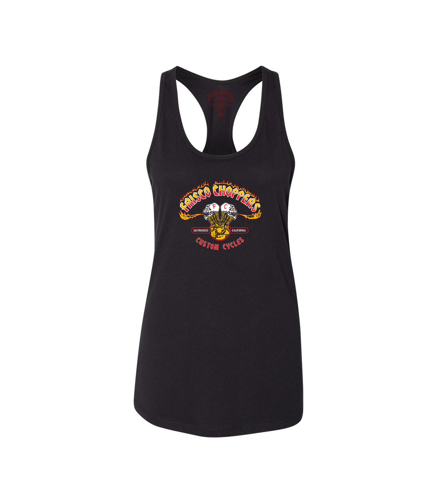 Ladies Frisco Choppers Racerback Tanks