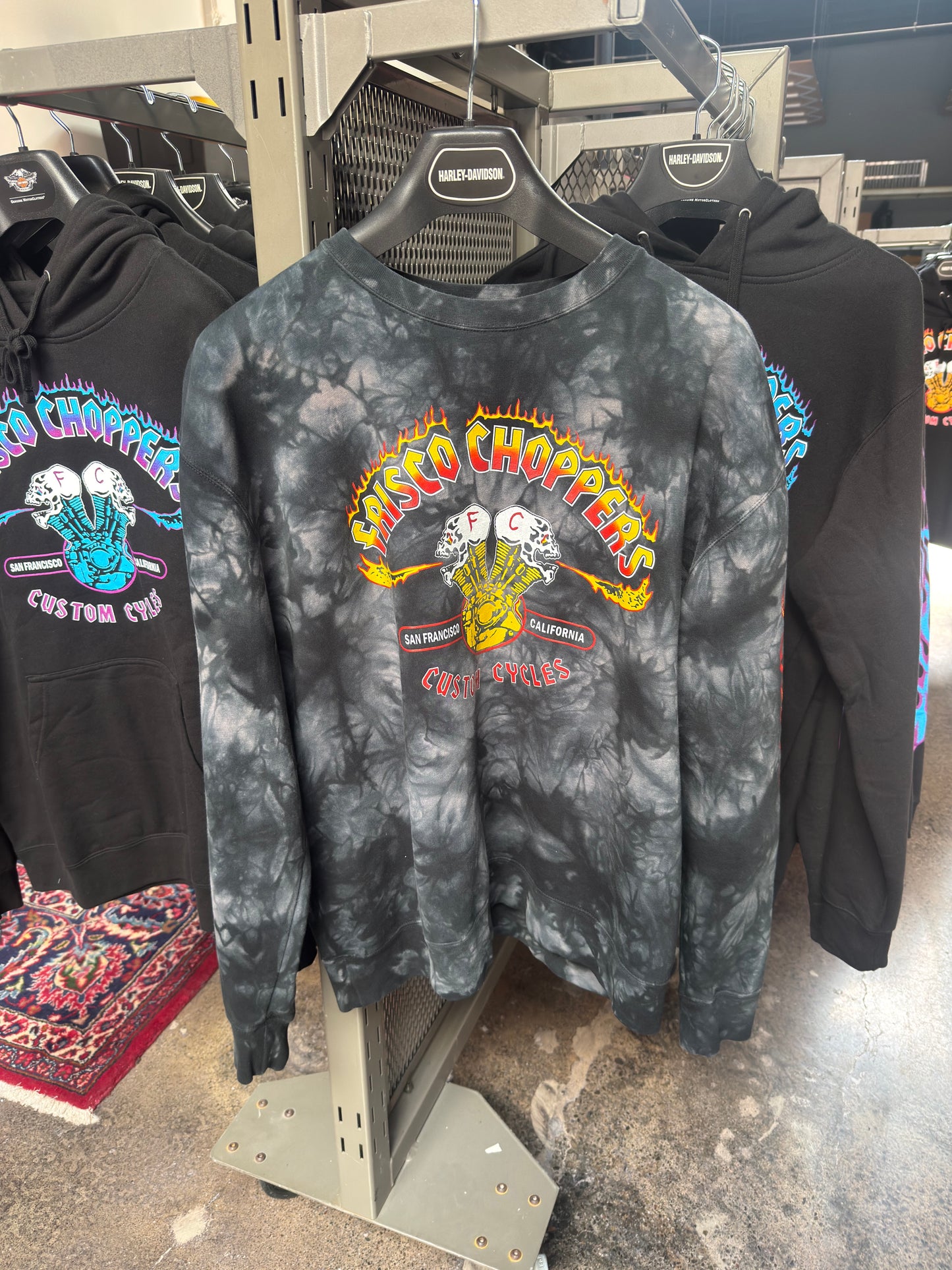 Tie dyed Crew