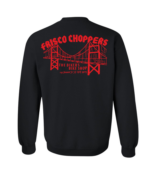 Frisco Choppers Skull & Motor Crew Neck