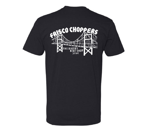 Old School Frisco Choppers T-Shirt - Black
