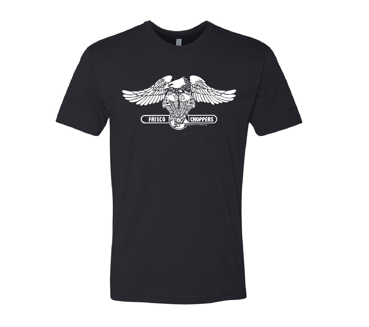 Old School Frisco Choppers T-Shirt - Black