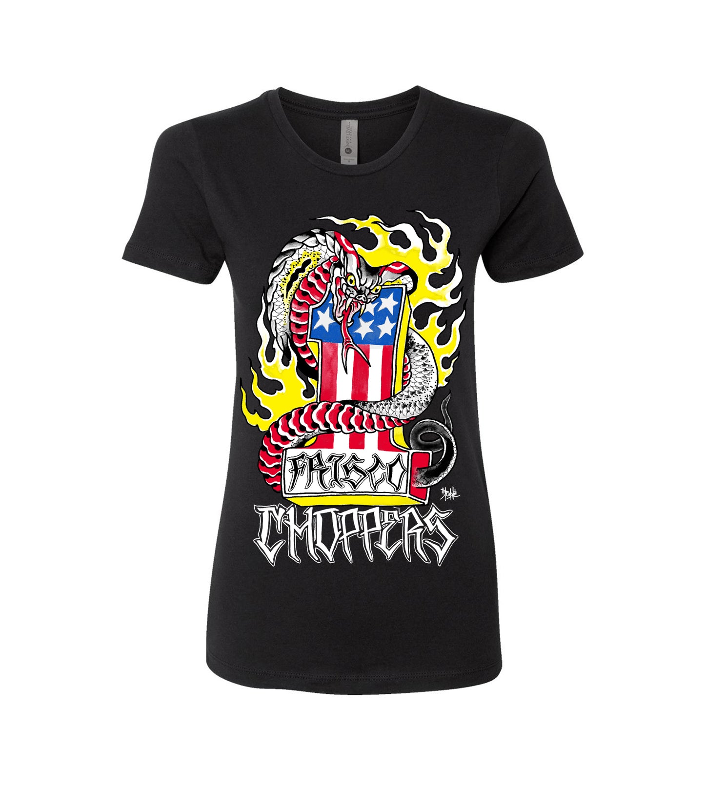 Ladies Eddie Deutsche FRISCO Cobra USA One Short Sleeve