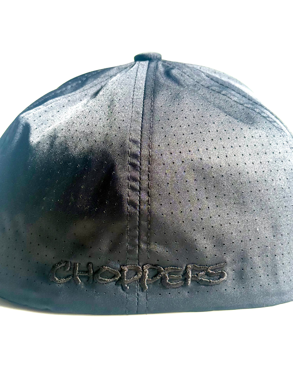 FRISCO BLACK W/ BLACK & WHITE  PATCH HAT