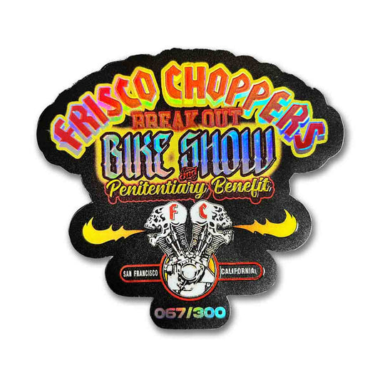 Original Penitentiary Benefit Frisco Choppers Bike Show Stickers