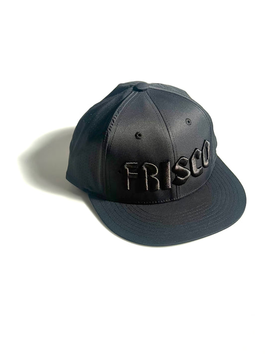 FRISCO ALL BLACK PUFF HAT