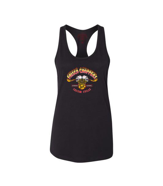 Ladies Frisco Choppers Racerback Tanks