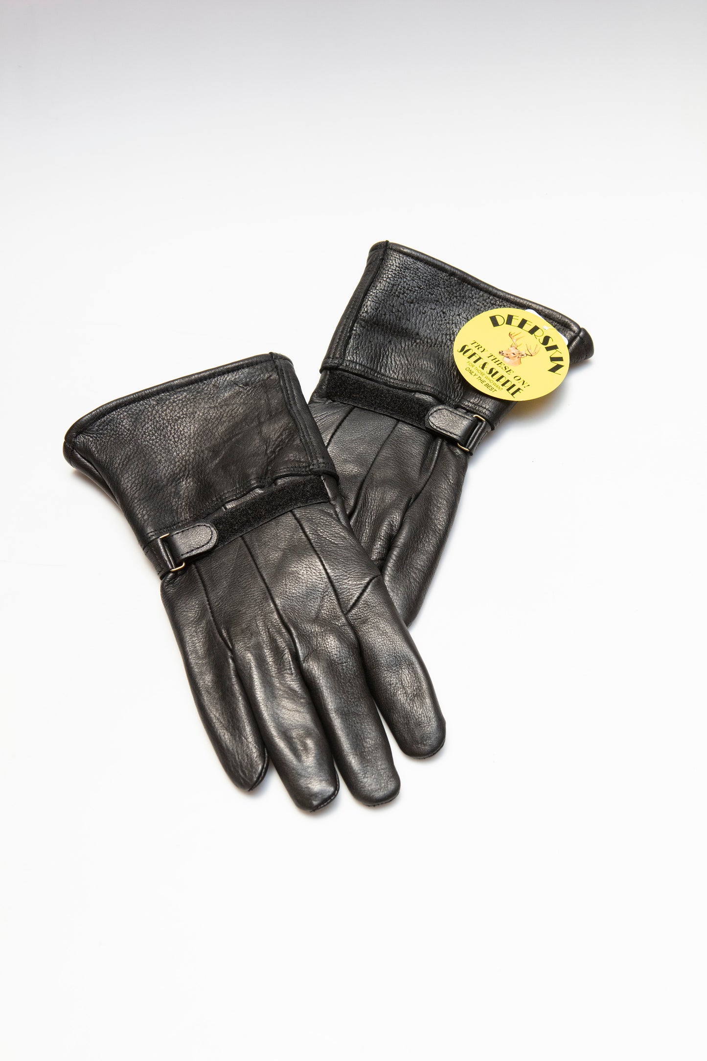 Napa Motorcycle Gloves with Gauntlets, Thinsulate, and Pull Strap