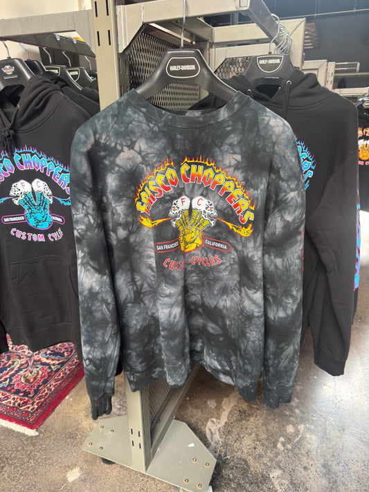 Tie dyed Crew