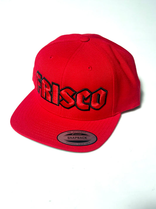 Red FRISCOCHOP OG PUFF SnapBack