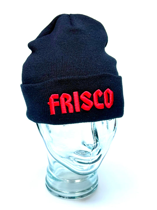Frisco Choppers Red Frisco Puff Beanie