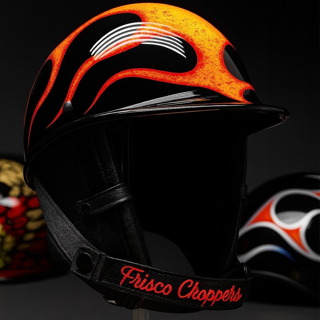 RAFFLE. Frisco Choppers David Ortega “Ventura” Style Helmet RAFFLE